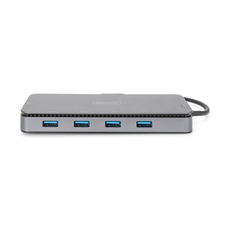 Digitus | 11 in 1 USB-C Docking Station and SSD Enclosure | DA-70896 | Dock | Ethernet LAN (RJ-45) ports 1 | VGA (D-Sub) ports q - 7